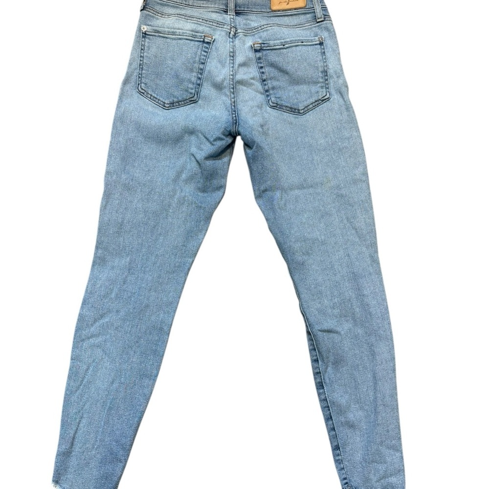 7 For All Mankind Luxe Vintage Ankle Skinny Size 27 - Picture 3 of 5